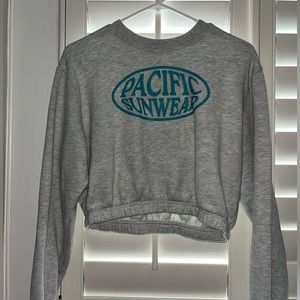 PacSun cropped hoodie (size M)